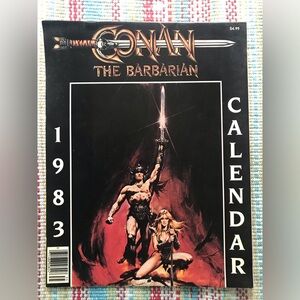 Conan The Barbarian 1983 Calendar